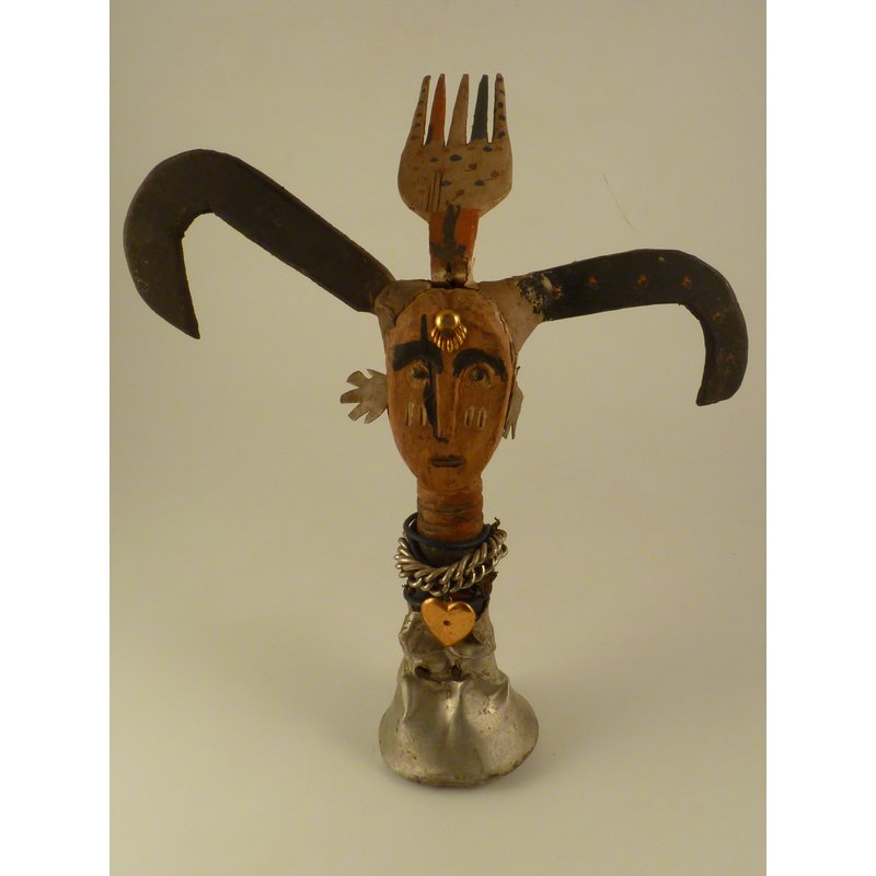Wooden  Gbotoma  Figure